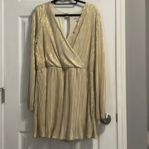 Gold romper XL